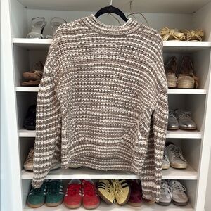 Rails Sweater - Brown and Cream